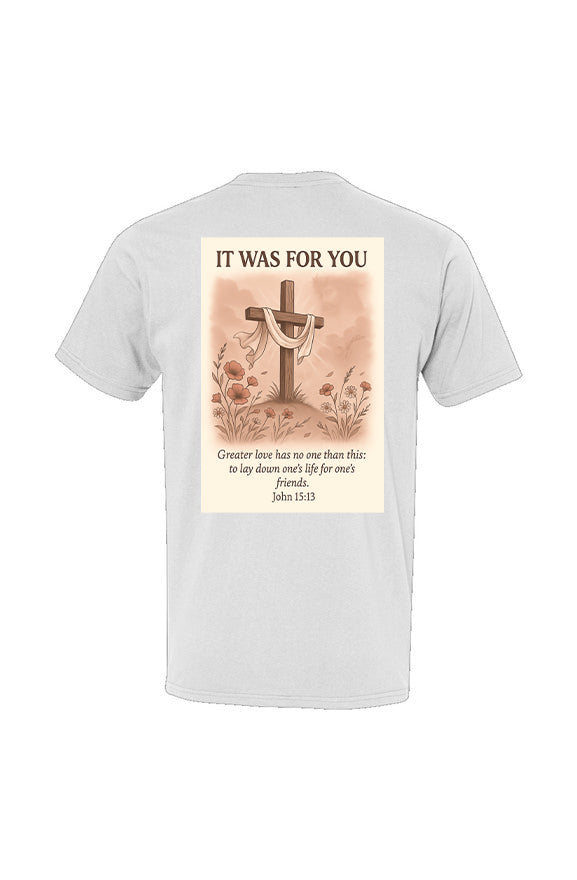 No Greater Love- Premium Faith Tee.