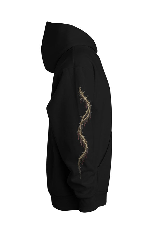 Covered In Love- Embroidered Premium Hoodie