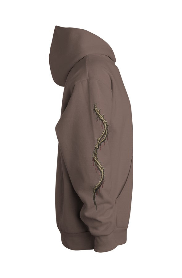 Covered In Love- Embroidered Premium Hoodie