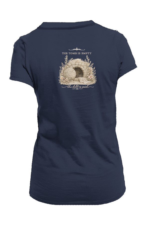Tomb is Empty- Embroidered