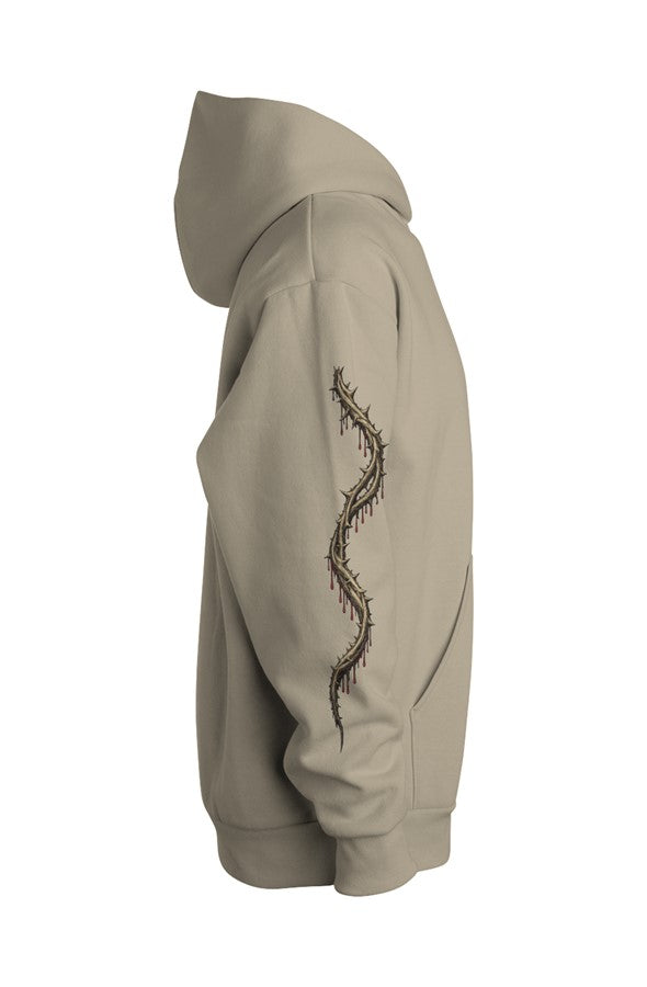 Covered In Love- Embroidered Premium Hoodie